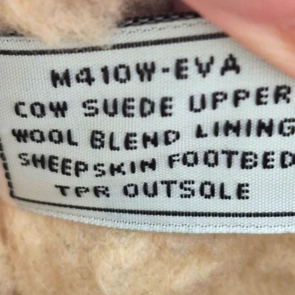 BEARPAW Eva Classic Suede Boot Wool Sherpa Lined Hickory 10